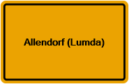 Grundbuchauszug Allendorf (Lumda)